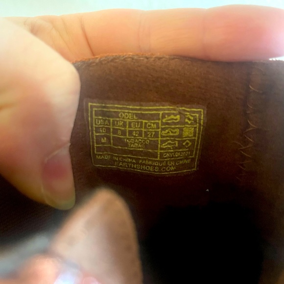 Sz 10 M Earth Origins Odele Suede Booties in Tobacco, new in box - Picture 7 of 11